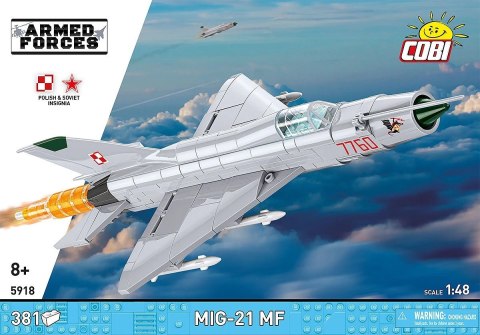 Klocki mig-21 mf 381 klocków