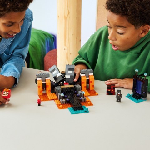 Klocki minecraft 21590 walka z witherem