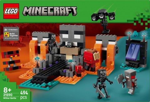 Klocki minecraft 21590 walka z witherem