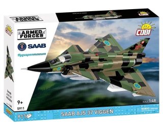 Klocki saab ajs 37 viggen 911 klocków