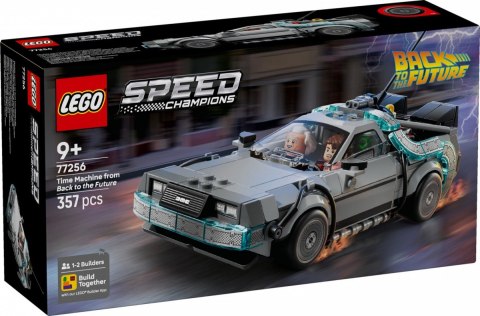 Klocki speed champions 77256 wehikuł czasu z powrotu do przyszłości