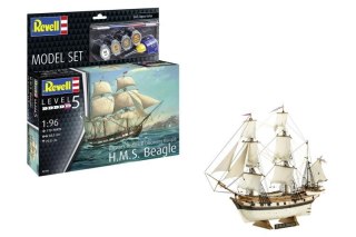 Model plastikowy h.m.s.beagle