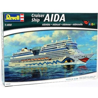 Model plastikowy statek cruiser ship aida
