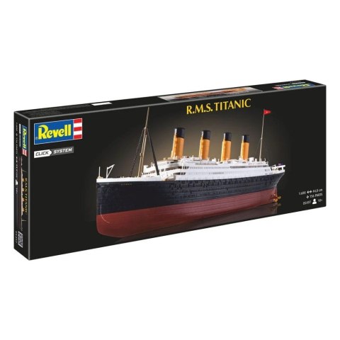 Model plastikowy statek rms titanic ec multicolor 1:600
