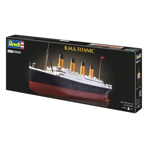 Model plastikowy statek rms titanic ec multicolor 1:600