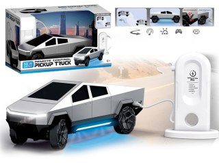 Auto futurystyczne r/c ze stacją ładowania