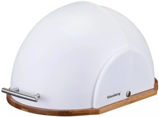 Chlebak akryl-bambus, biały klausberg