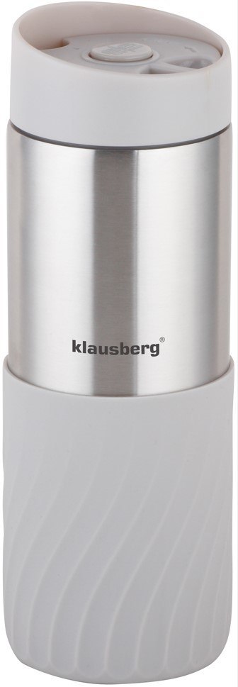 Kubek termiczny, beżowy, 420ml klausberg