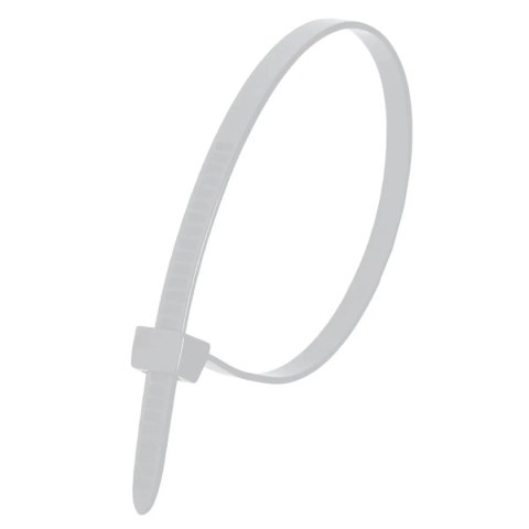 Nylonowe opaski zaciskowe białe 3,6x300mm (100szt.)