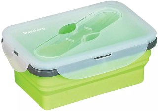 Pojemnik, lunchbox, silikon, różne kolory 400ml klausberg
