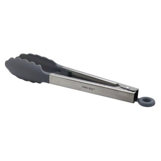 Szczypce kuchenne, stal-nylon 9 szare kinghoff