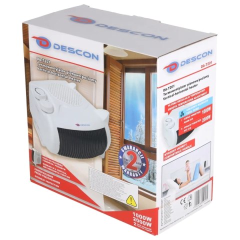 Termowentylator pionowo-poziomy 2000w