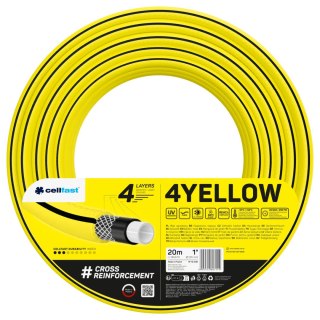 Wąż ogrodowy Cellfast 4YELLOW 1" 20 m
