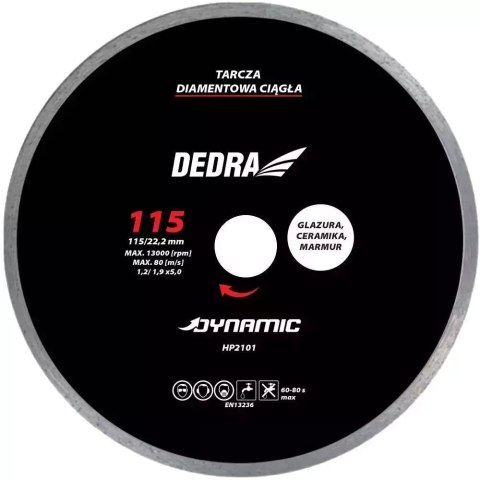 Tarcza diamentowa 125mm/22.2mm dynamic