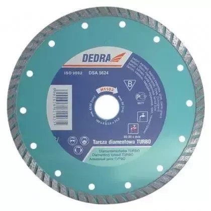 Tarcza turbo 115 mm/ 22,2
