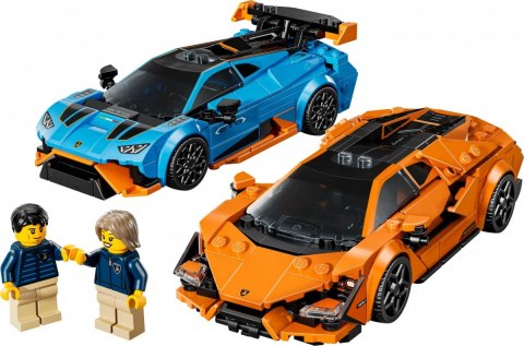 Klocki speed champions 77238 lamborghini revuelto i huracan sto