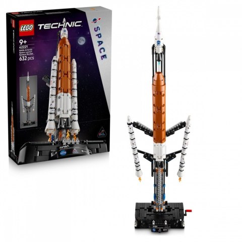 Klocki technic 42221 rakieta sls nasa artemis