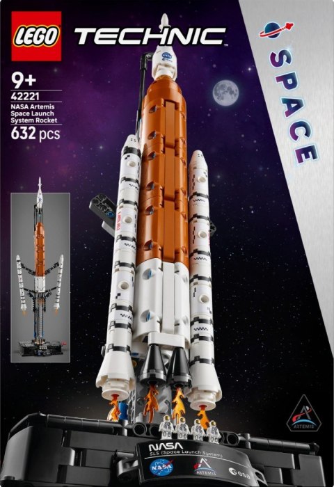Klocki technic 42221 rakieta sls nasa artemis