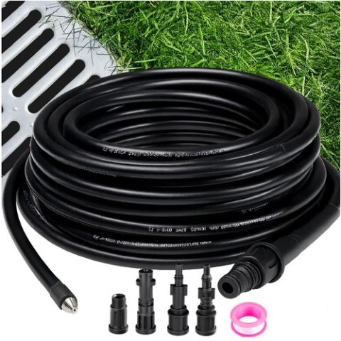 Wąż do czyszczenia rur z adapterem 20m Ruhhy 26133