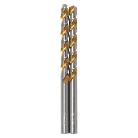 Wiertło do metalu, hss, stal 4341, 135°, 6x93mm, 2szt