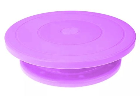 AG649F Patera obrot. do dekoracji purple