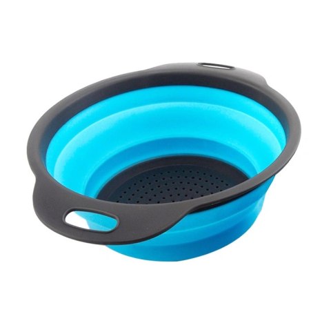 AG659J Durszlak silik. składany 2szt blu