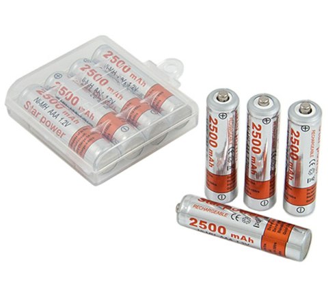 BC53 4x aku aaa star power 2500mah ni-mh
