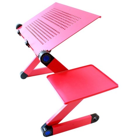 SL7B Stolik pod laptopa chłodzący pink