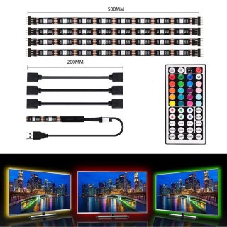 ZD4D Podświetlenie tv led rgb 4x50cm