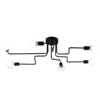 ZD74F Lampa sufitowa 6 ramion żyrandol