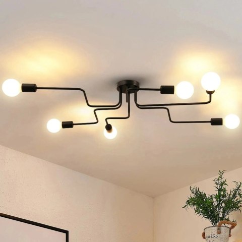 ZD74F Lampa sufitowa 6 ramion żyrandol