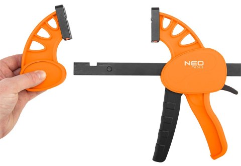 Ścisk automatyczny heavy duty 6"/150