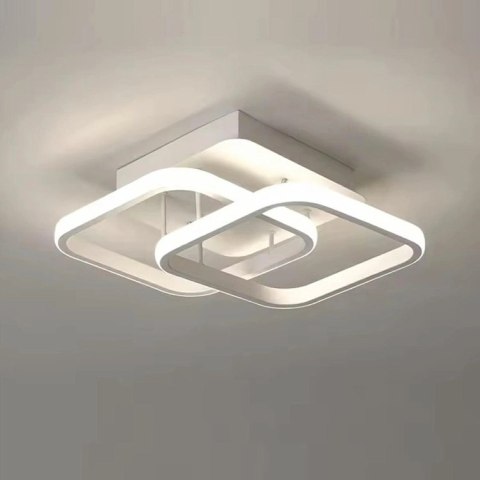 ZD117A Lampa wisząca plafon biały 22w