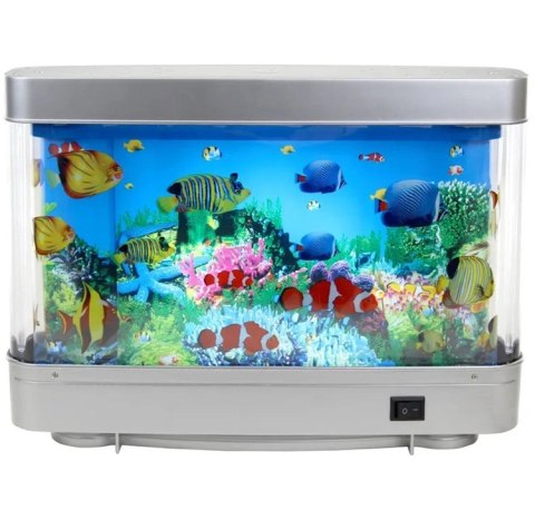 ZD99 Lampka nocna pływające rybki led
