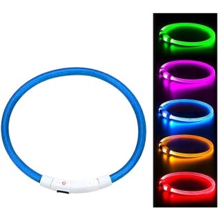 DA269A Obroża świecąca led reg. rgb