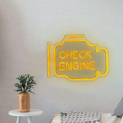ZD135 Check engine neon led 30x22