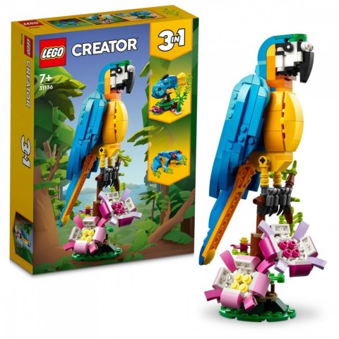 Klocki creator 31136 egzotyczna papuga