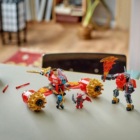 Klocki ninjago 71830 burzowy jeździec-mech kaia