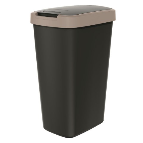 Kosz na śmieci COMPACTA Q - jasny brąz 45l