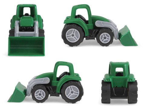 Traktor z łyżką w pudełku workies