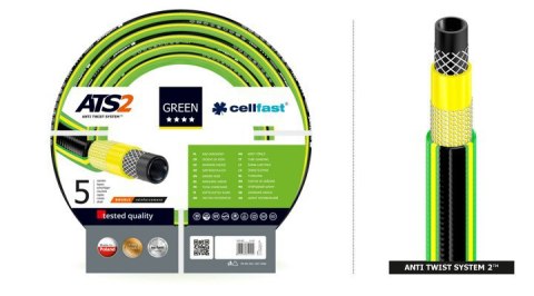 Wąż ogrodowy Cellfast Green ATS2 3/4" 50m