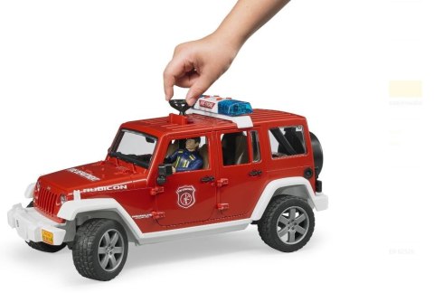 Jeep wrangler straż pożarna z modułem
