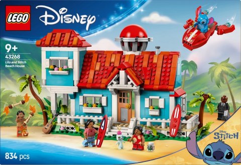 Klocki disney 43268 domek na plaży lilo i stitcha