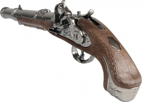 Metalowy pistolet pirata gonher
