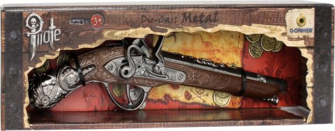 Pistolet pirata metalowy gonher
