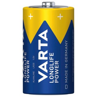 2x bateria R-20 R20 D 1,5V alkaiczne Longlife Power Varta