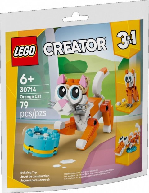 Klocki creator 30714 rudy kot