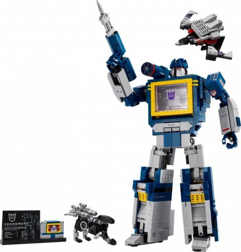 Klocki icons 10358 transformers: soundwave