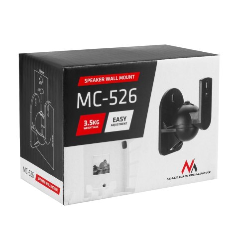 Uchwyt głośnikowy Maclean, do kolumn, komplet 2 szt, 3,5kg, MC-526