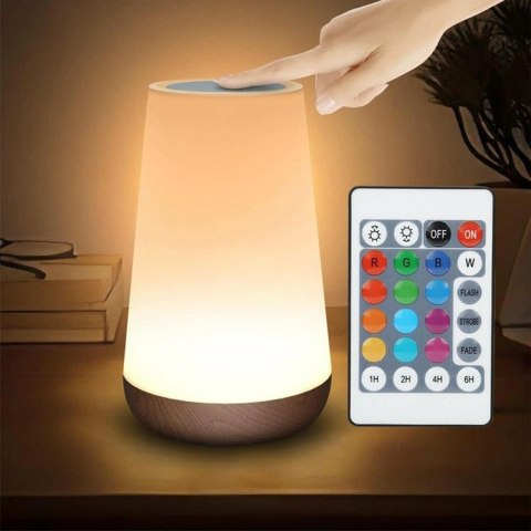 ZD179 Nocna lampka dotykowa led + pliot